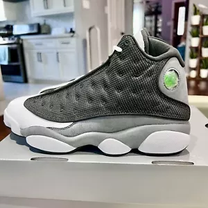 NEW! Nike Air Jordan 13 Retro Men’s Size 9US Black/University Red DJ5982 060 - Picture 1 of 16
