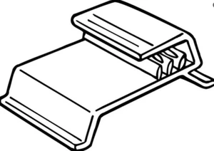 50 (PRO SERIE!) EZ HOLD VERKAUFSPREISSCHILD/TAG HALTER FÜR GONDELREGAL! - Bild 1 von 2