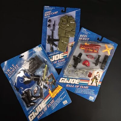 Vintage GI Joe Hall of Fame Accessory lot Hasbro 1990s - Image 1 of 4