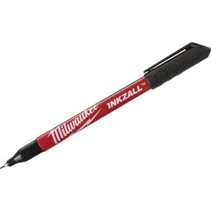 Milwaukee 48-22-3164 INKZALL™ schwarz ultrafeine Spitze Baustellenstifte, 4 Stück - Bild 1 von 1