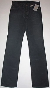 Pantalones de pana negros talla 12 de diseñador 7 PARA TODA LA HUMANIDAD NUEVOS CON ETIQUETAS para niñas - Imagen 1 de 3