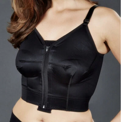 Caromed Compression Bra Vest Post Surgery Black Size 34 NWT - Image 1 of 4