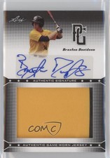 2013 Leaf Perfect Game Showcase Jersey Auto Braxton Davidson #JA-BD1 Auto
