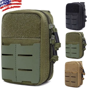 Tactical Molle Emergency Medical First Aid Kit IFAK Pouch Mini EDC Survival Bag - Picture 1 of 19