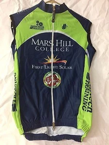 Hincapie Velocity Vest Size XS Mars Hill College Cycling BIke Winter Thermal - Picture 1 of 2