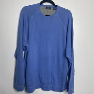 IZOD Men’s XL 100% Cotton Blue Long Sleeve Shirt Size X-Large - Picture 1 of 8