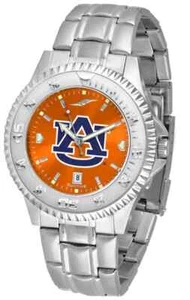 Auburn Tigers Men Competitor Steel AnoChrome Watch - Picture 1 of 1