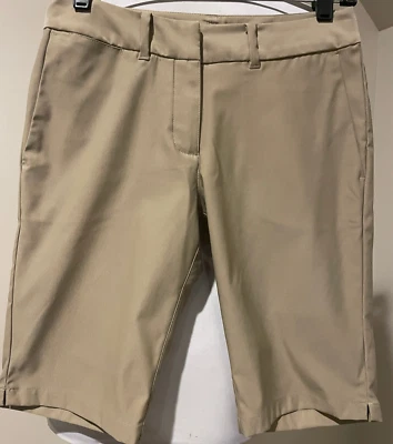 Pantalones cortos NIKE GOLF para mujer color caqui tostado - talla 0 Foto 1 de 4