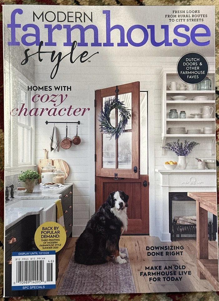 Modern  Farmhouse Style Magazine Fall 2024 Cozy Character - Image 1 of 1