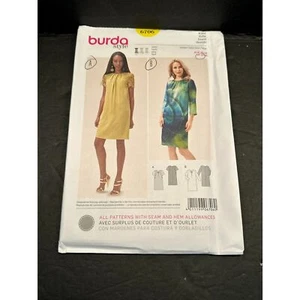 Burda Style Women's Dress Pattern 6706 Size 10-20 - Picture 1 of 1