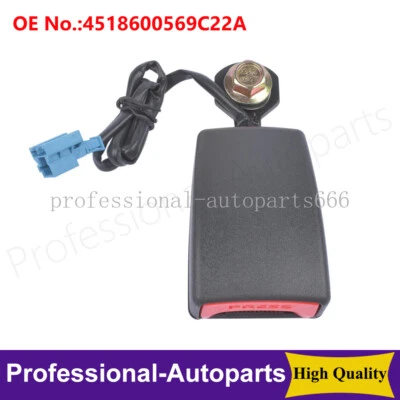 1*Seat Belt Buckle Release Lock Front L/R For Smart Fortwo 1.0L l3 GAS 08-16 - Imagem 1 de 4