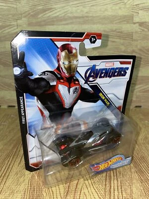 COCHES PERSONAJES HOT WHEELS Marvel Avengers "iron man" Primera Aparición 1:64 Nuevo Foto 1 de 4