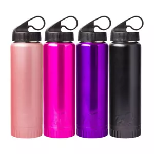 Bottiglia in acciaio inox 20 oz bufalo argento - Foto 1 di 13