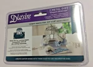 Crafters Companion Die'sire Edge'ables - Elegante jaula para pájaros NUEVO - Imagen 1 de 1