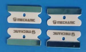 4 Stck. Keramik Rasierklingen einseitige abgerundete Ecken Steinherstellung - Bild 1 von 2