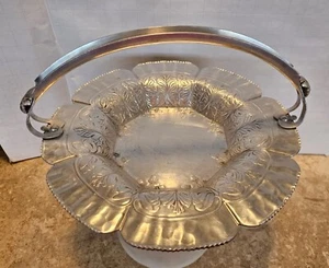 Vintage Continental Trade Mark handgeschmiedetes Serviertablett mit Aluminiumgriff 536 - Bild 1 von 7