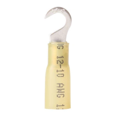 Heat Shrink Electrical Wire Connectors 10-12 Hook Crimp Terminals 50/100/200pcs - Image 1 of 4