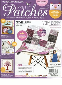 PRETTY PATCHES,  OCTOBER, 2016     ISSUE, 28   QUILTING * PATCHWORK * APPLIQUE  - Picture 1 of 1