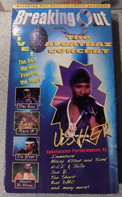 Breaking Out: The Alcatraz Concert - VHS - Usher - Run DMC - Dru Hill - Image 1 of 3