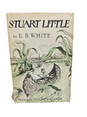 Stuart Little by E.B. WHITE & Garth Williams Book Club Edition 1945 Dust Jacket Foto 1 de 4