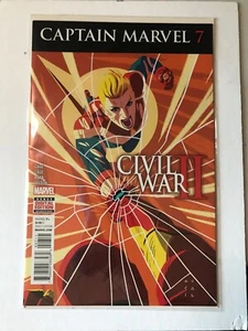 CAPTAIN MARVEL #7 NM CIVIL WAR II MARVEL COMICS 2016 - Picture 1 of 1
