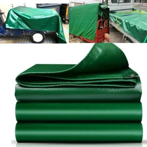 Telone per camion da esterno ispessito panno impermeabile sole/pioggia verde 1,9-19,7 m lotto - Foto 1 di 5