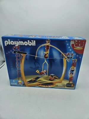 New Playmobil Circus Tightrope Trapeze Acrobats Rare Play Set 4236 - Image 1 of 2