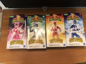 Mighty Morphin Power Rangers 30th Anniversary Green Green Pink Blue Ranger - Picture 1 of 6