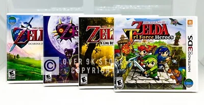 The Legend of Zelda Bundle with 4 games - Nintendo 3DS - New | READ DESCRIPTION - Image 1 of 4