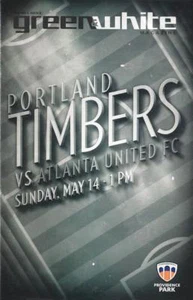 Programa de fútbol/fútbol Portland Timbers ""Verde y blanco"" de la MLS volumen 6, número 6 - Imagen 1 de 5