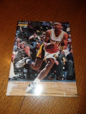 Timberwolves Tonight 3/29/96 Game Program vs Indiana Pacers Reggie Miller — 第 1/4 张图片