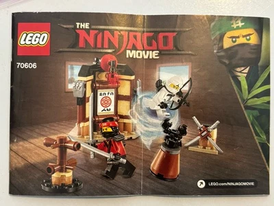 LEGO The LEGO Ninjago Movie: Spinjitzu Training (70606) ~ Retired ~ Complete ~ - Image 1 of 4