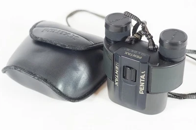 Vintage PENTAX 10x24 Compact Binoculars 6 Degree FOV Binocular - Image 1 of 4