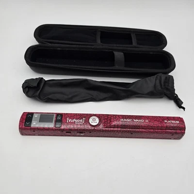 VuPoint Solutions Magic Wand III Platinum -  Red - Image 1 of 4