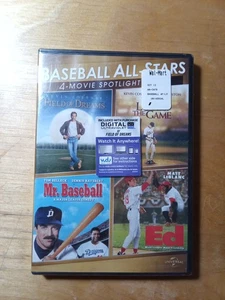 Baseball All-Stars 4-Movie Spotlight Series (DVD) Unopened - Picture 1 of 3