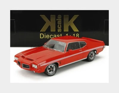 KK-SCALE KKDC181352 PONTIAC - GTO LEMANS RAM AIR COUPE 1972 - RED - 1/18 - Immagine 1 di 2