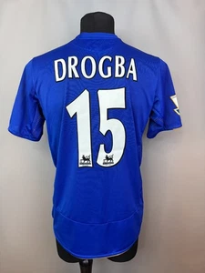 CHELSEA 2005 2006 DROGBA HOME SHIRT CENTENARY FOOTBALL SOCCER UMBRO MENS SIZE M - Picture 1 of 11