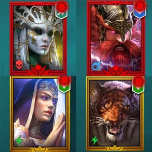 Raid Shadow Legends!2 Mythic 14 Legendary! Arbais, Frollni, Martyr, Ragash, Shyek! - Bild 1 von 3