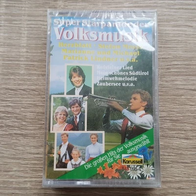 Super Starparade der Volksmusik MC Musikkassette NEU in Folie OVP - Bild 1 von 2