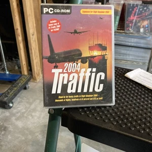 TRAFFIC 2004 Pc CD Rom Add-On Expansion Flight Simulator Sim 2004 FS2004 (G) - Picture 1 of 4