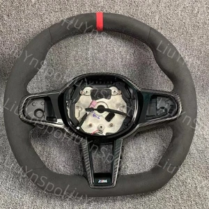 HOD Heat Alcantara Carbon Steering Wheel for BMW G20 M3 M4 G80 G82 X3 G15 M5 X3M - Picture 1 of 8