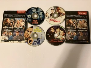 TCM HUMPHREY BOGART GREATEST GANGSTER FILMS 4 DVD CLITTERHOUSE SIERRA FOREST - Picture 1 of 13