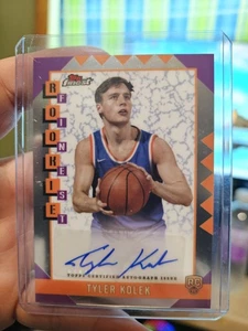Tyler Kolek 2025 Topps Finest Rookie Finest Autograph RC #RFA-TK - Imagen 1 de 2
