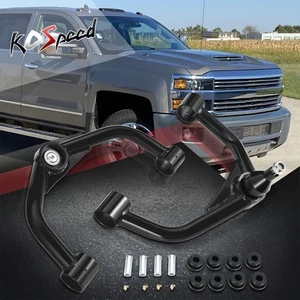 2-4" Lift Black Front Upper Control Arms for Silverado/Sierra 2500HD 2011-2019 - Bild 1 von 6