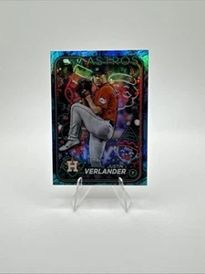 🔥⚾2024 Topps Holiday Justin Verlander Blue Metallic Holiday Tree #H68 Astros - Bild 1 von 2
