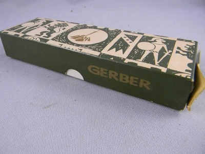Vintage Gerber 5" Sportsman Steel Knife....... "Box Only" Portland Oregon - Image 1 of 4