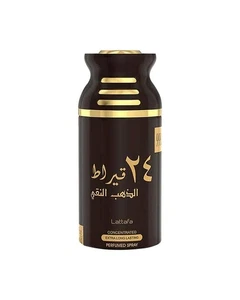 Lattafa 24 Carat Deodorant Perfumed Spray For Men & Women 250ml - Picture 1 of 3