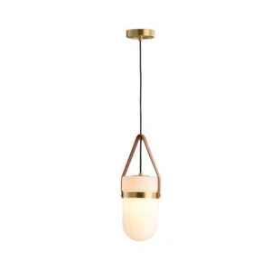 Modern Simple Nordic Copper Belt Glass Living Room Background Decoration Light - Picture 1 of 9