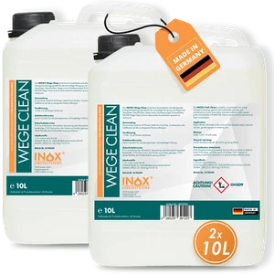 INOX® WegeClean, 2x 10L - Reiniger Unkrautvernichter Wege Steinplatten Pflaster - Bild 1 von 6