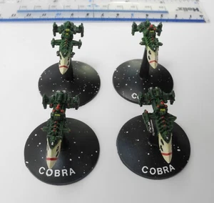 4 DESTRUCTORES CLASE COBRA IMPERIAL Metal Flota de Batalla Gótico BFG Bien Pintado U3b - Imagen 1 de 3